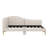 Upholstered Daybed With Headboard And Armrest, Support Legs-1429601899
