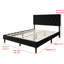 Grand lit plateforme tapissier Coventry-48106466-48106464