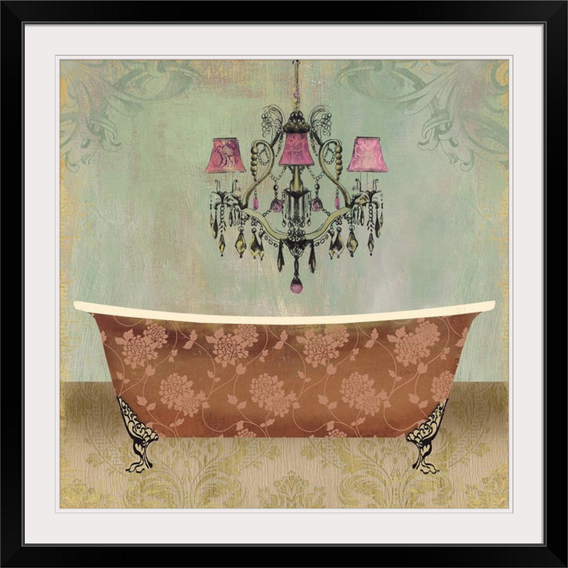 Boudoir Bath PI Studio - Print on Unavaible, 35" H x 35" W x 1.5" D, Canvas