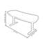 Bureau arqué en bois massif à hauteur réglable-1704517216