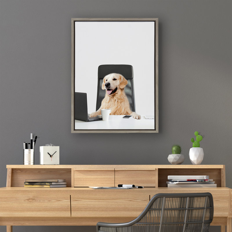 «I'm Denzel, President» par Creative Bunch Studio, reproduction d'art graphique sur toile