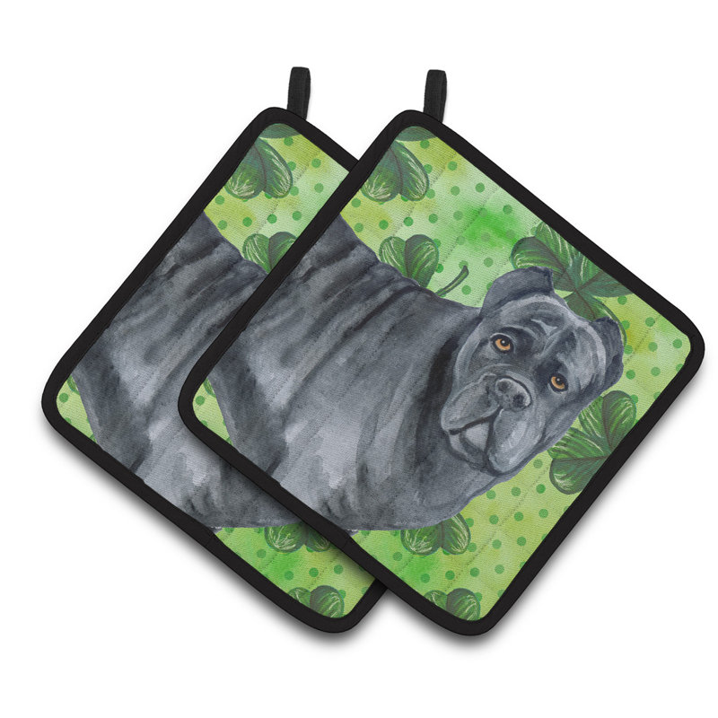 Caroline's Treasures Floral Polyester Potholder