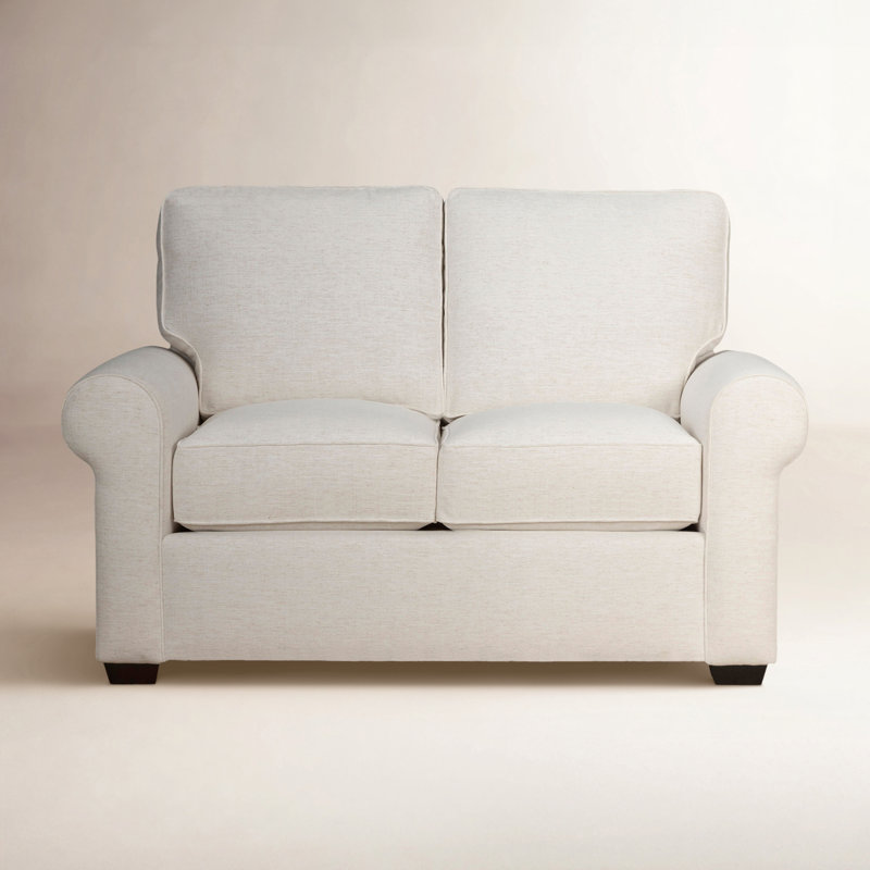 Porter Upholstered 61.5'' Loveseat, Bella Cocoa Performance Velvet