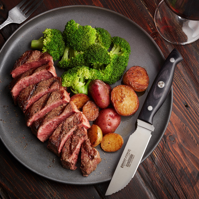 Ergo Chef Ergo Chef 4 Piece High Carbon Stainless Steel Steak Knife Set (Set of 4)