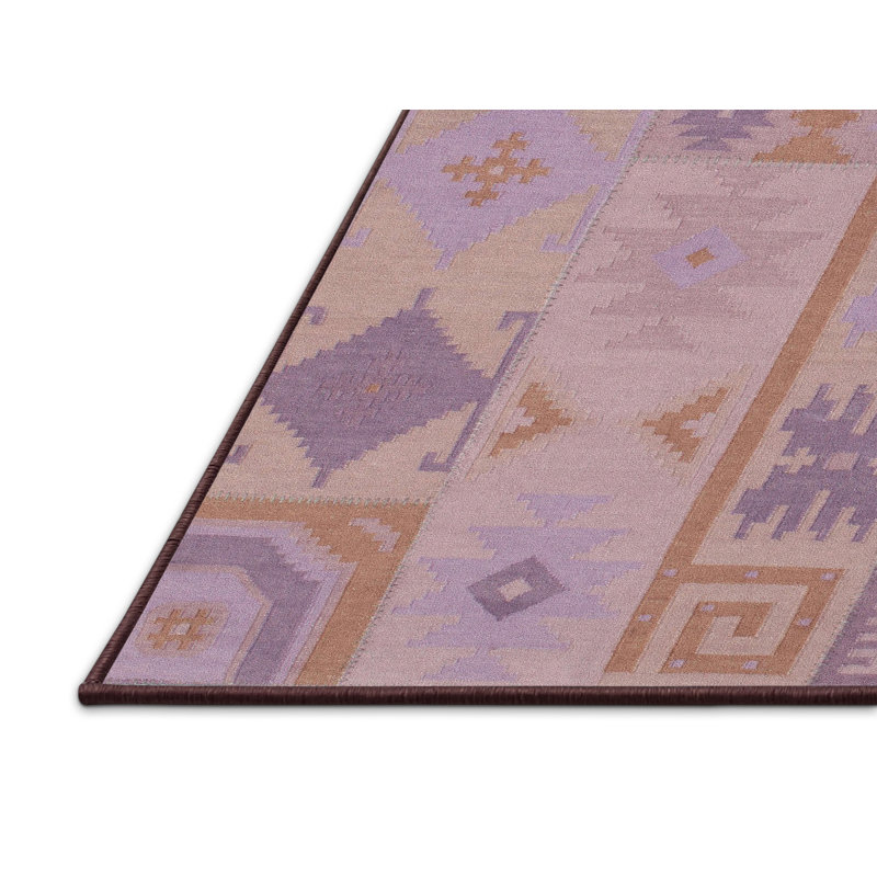 Tapis mauve Barrackville, Rectangle 2 pi x 4 pi
