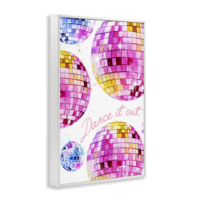 Dance It Out Disco Balls  Giclee Art by Enya Todd