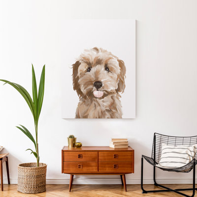 Sweet Puppy Canvas Print