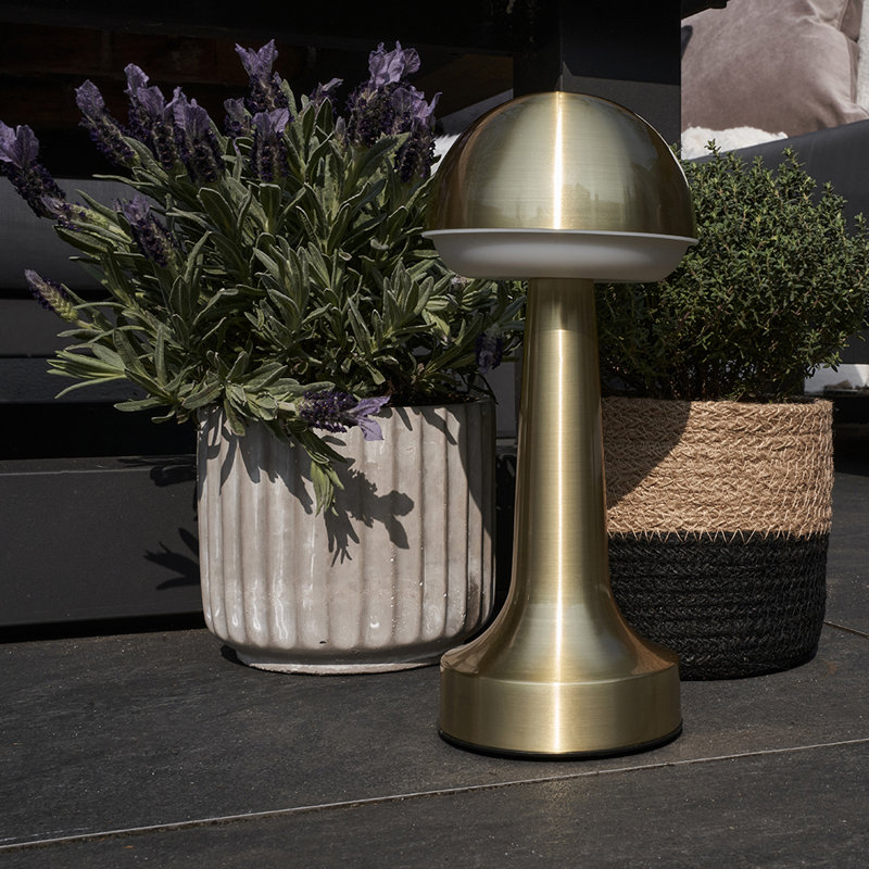Fennia 24cm Battery Powered Integrated LED Outdoor Table Lamp