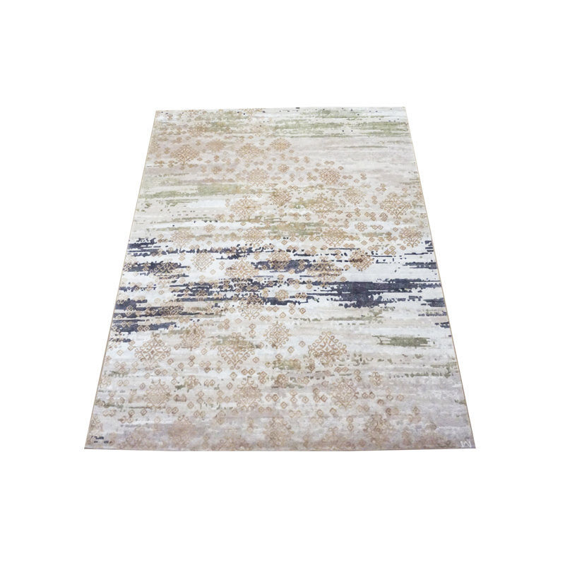 Tapis moderne en laine et soie 9X12