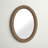 Watch Hill Wood Oval Wall Mirror