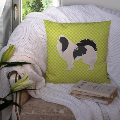 Japanese Chin Throw Pillow