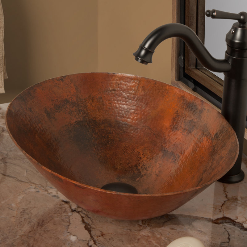 Lavabo de salle de bain vasque Bilboa, Naturel