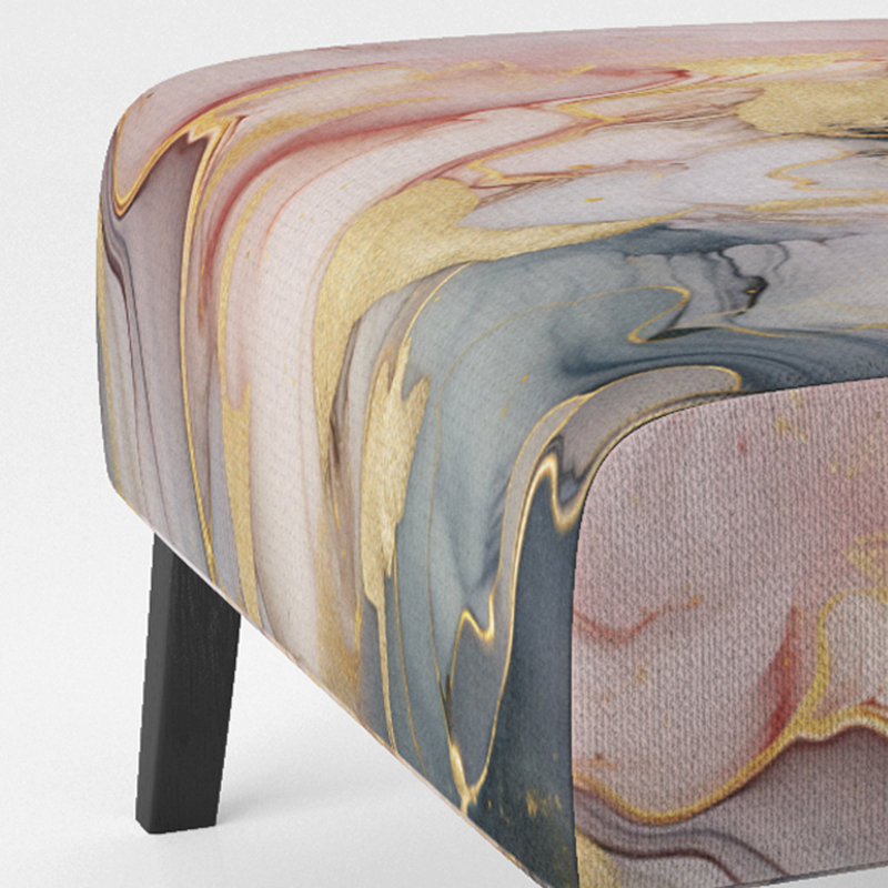 Fauteuil de chambre Berendien , Turquoise/Purple Velvet