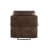Brown Leather-GEL Match Recliner Chair