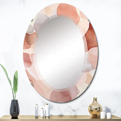 Zurn - Miroir mural moderne ovale