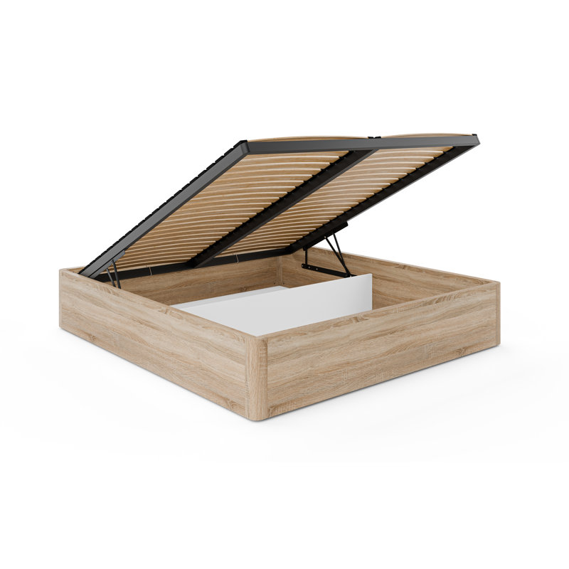 Metal Ottoman Storage Bed, European Double (140 x 200 cm)