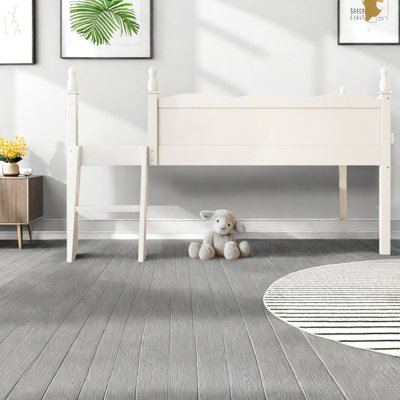 Lit double mezzanine double avec rangement, chambre d'enfant moderne en bois aggloméré