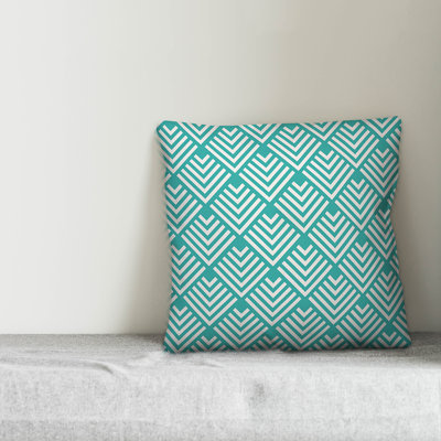 Chevron Outdoor Throw Pillow