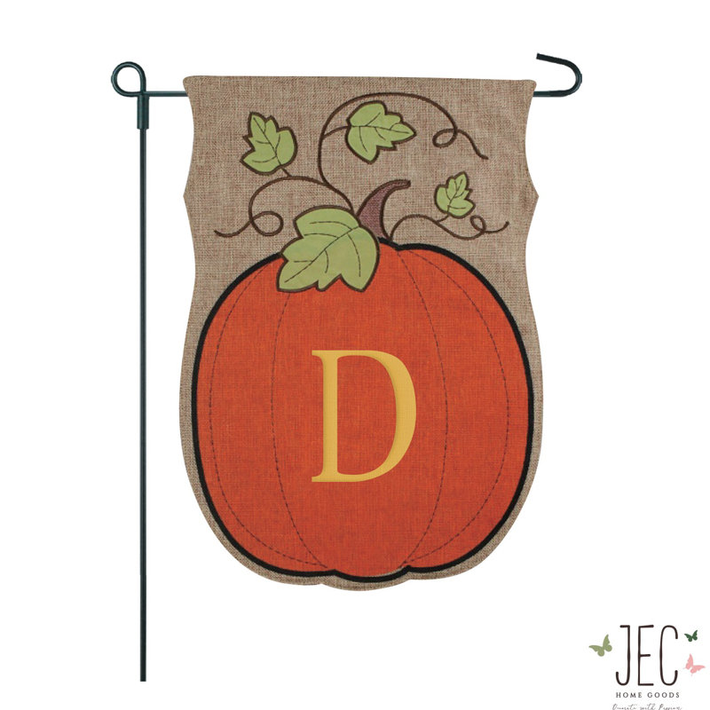 Drapeau de jardin à 2 côtés 18 x 12,5 po, D
