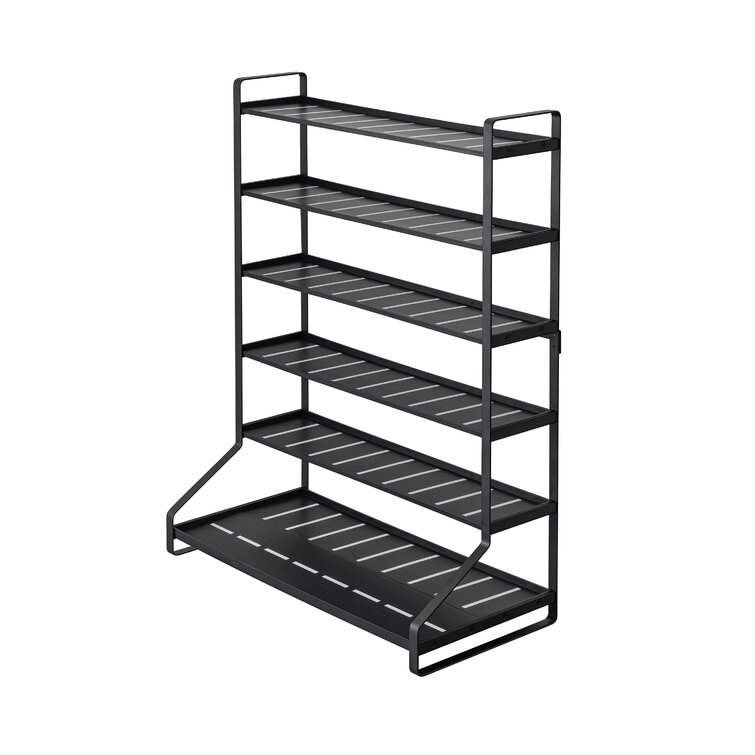 Yamazaki Home | Tower Shoe Organizer Black