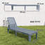 191cm Long Single Chaise