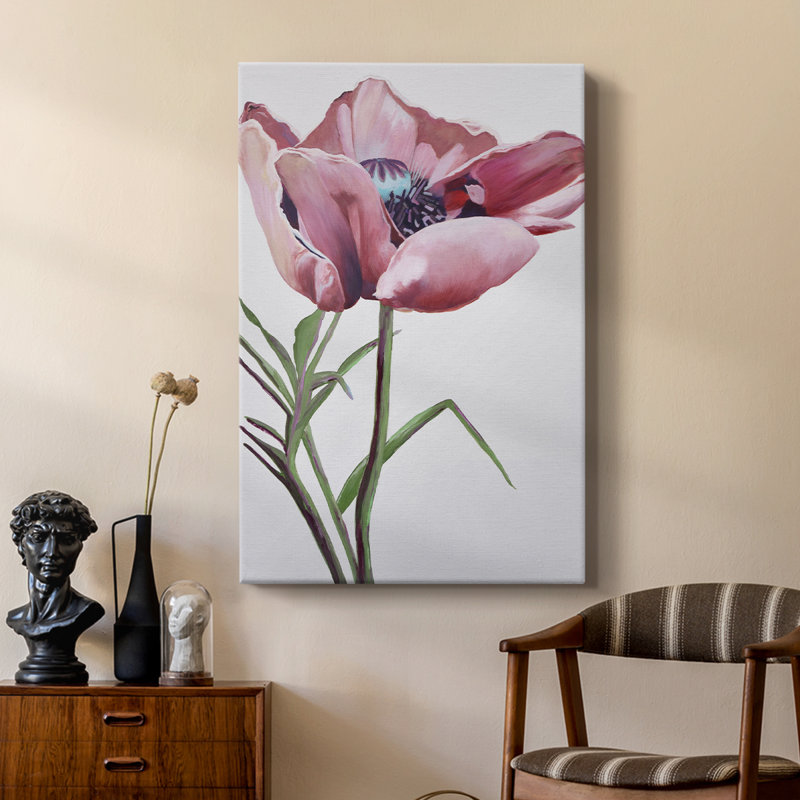 Coquelicot de Paris - galerie Cavas sur mesure, H 60 po x l 40 po