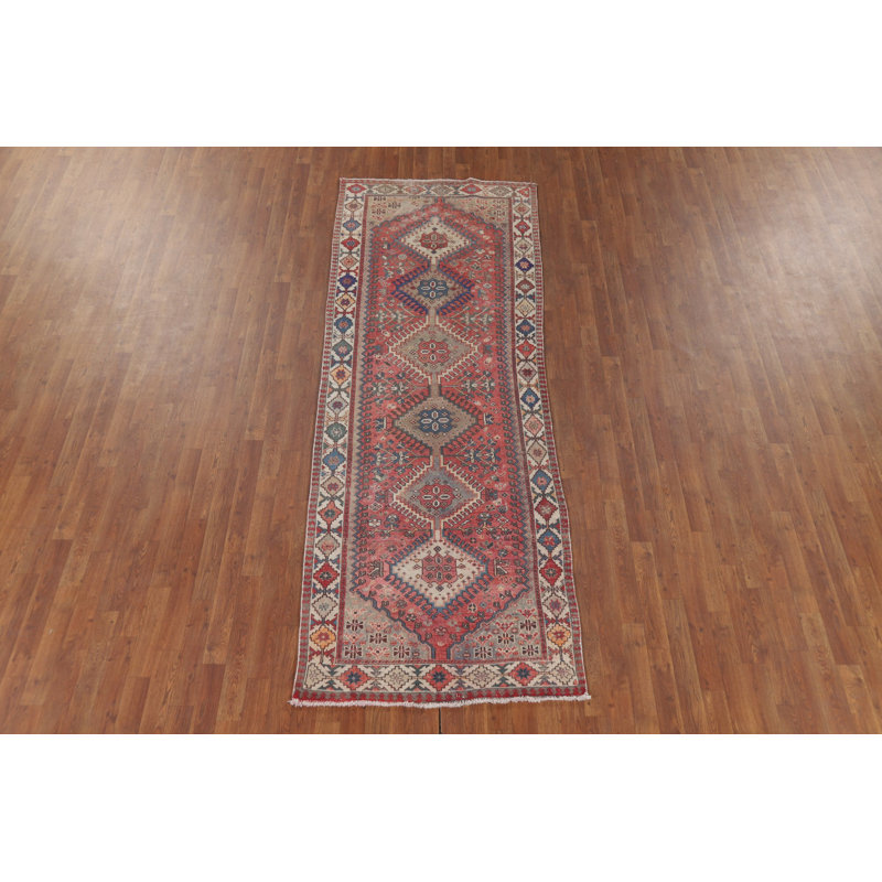 Distressed Runner Rug 3x10