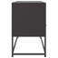  Meuble télé rectangulaire en acier noir vidaXL 39,6 po x 15,4 po x 23,8 po-260333292