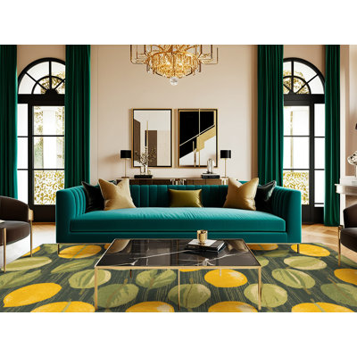  Tapis lavable à motif de fruits Abiu