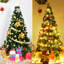 5.91' H Lighted Artificial Spruce Christmas Tree