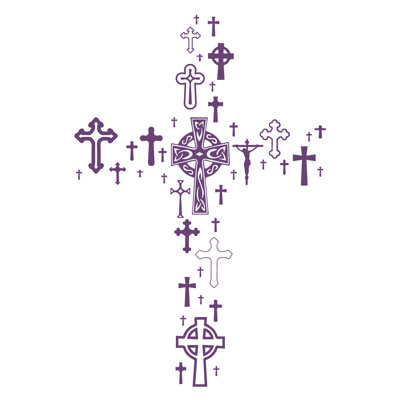 Religious & Spiritual Non-Wall Damaging Wall Decal