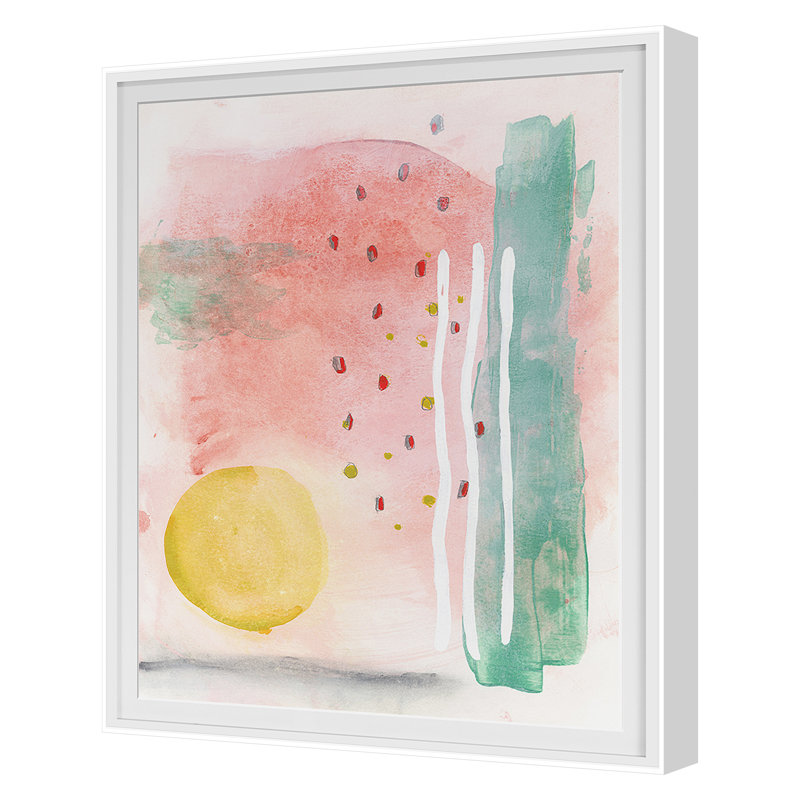 Festival 2 Print by Goderwis, Kyle, White Framed, 42" H x 34" W