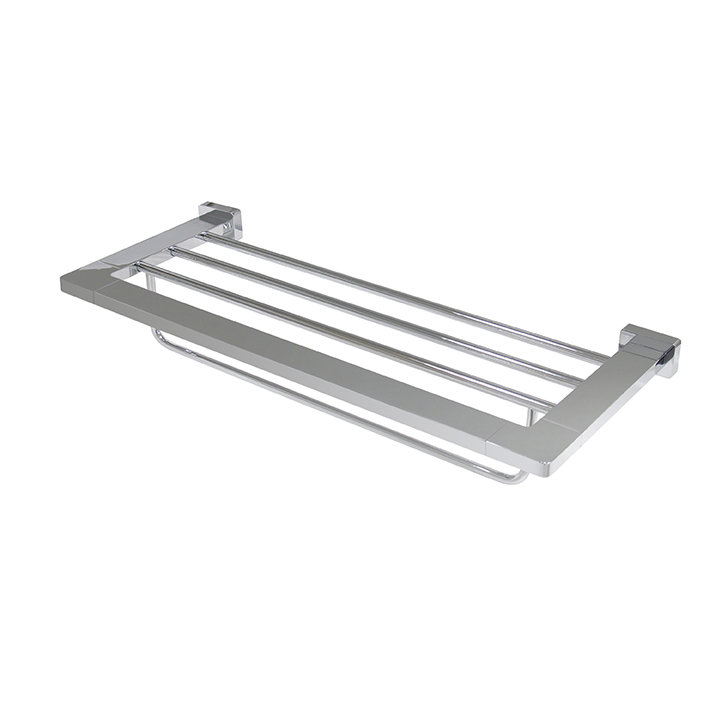 Urban-C 4 Wall Mounted Towel Rack, Chrome