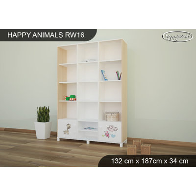 187cm H X 132cm W Kids Bookcase