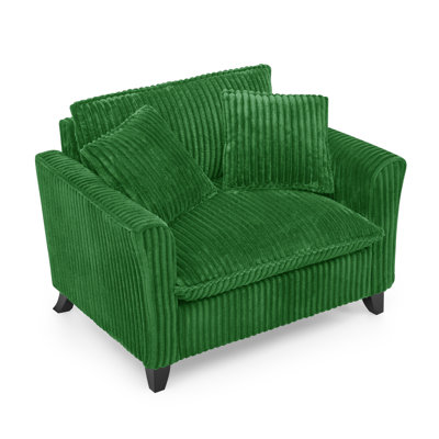 46" W Corduroy Armchair