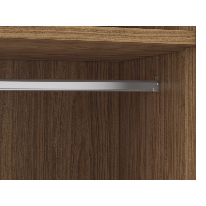 Chapne 2 Door Wardrobe, White Gloss