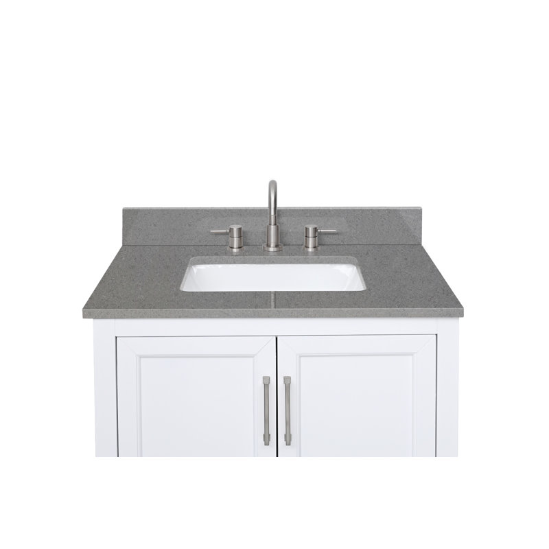 31'' W Single Vanity Top, Contrail Matte