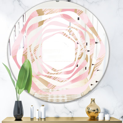Miroir mural moderne Space Rain Abstract III