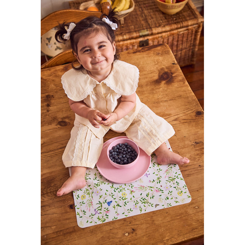 Ensemble de 2 assiettes | Rose, Rose