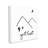 «Get Lost Desert Adventure Scene Minimal Line Doodle» par J. Weiss - impression sur toile non encadrée-74175104