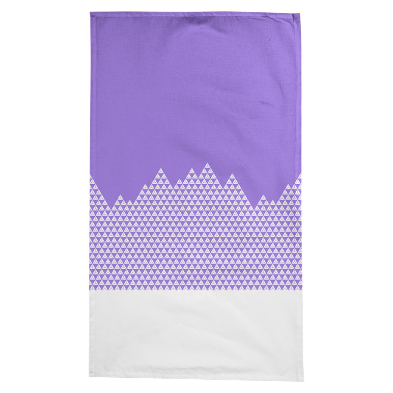 Leffel Mountain Pattern Tablecloth, Purple