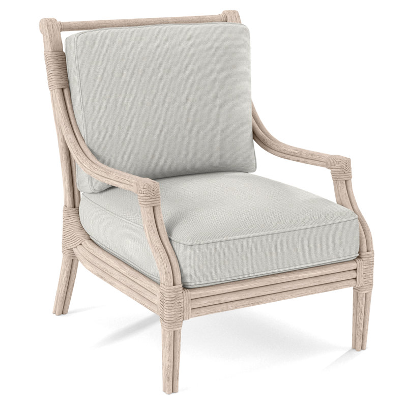 Fauteuil l 32 po Inveron, Bisque, Noir géométrique 0425-81