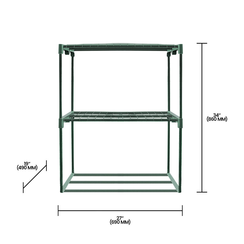 3-Tier Greenhouse Plant Growing Rack