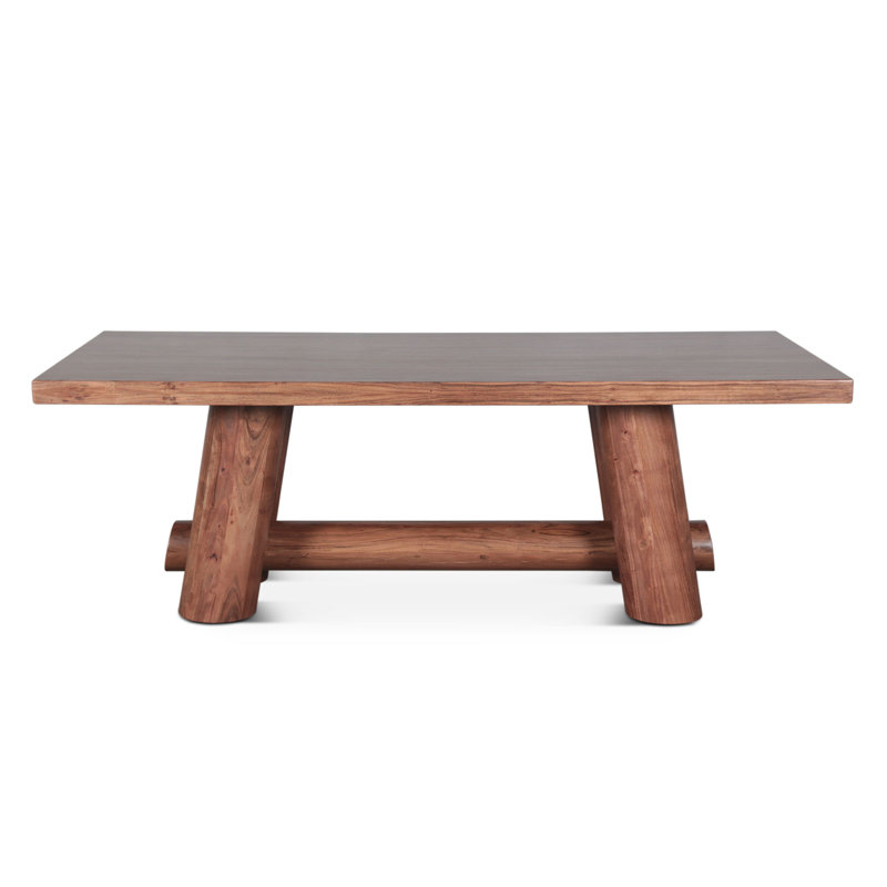 Wildwood 94" Dining Table in Vinegar Acacia, 30"H x 80"L x 38"W, Brown