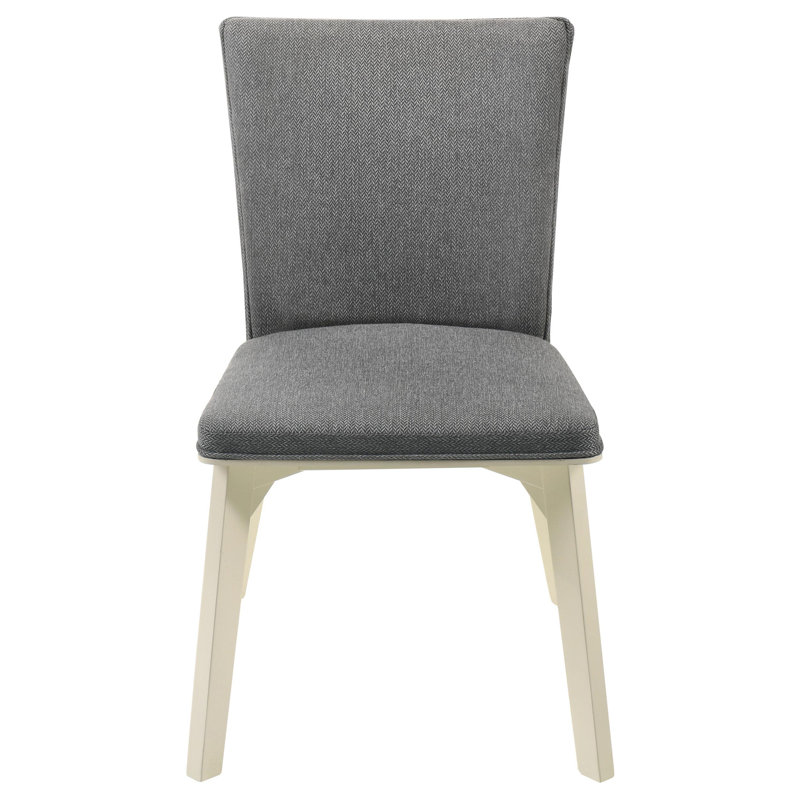 Carlos Upholstered Dining Side Chair Grey
