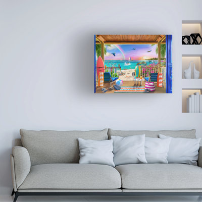 GL Studio Views From Paradise Canvas Art