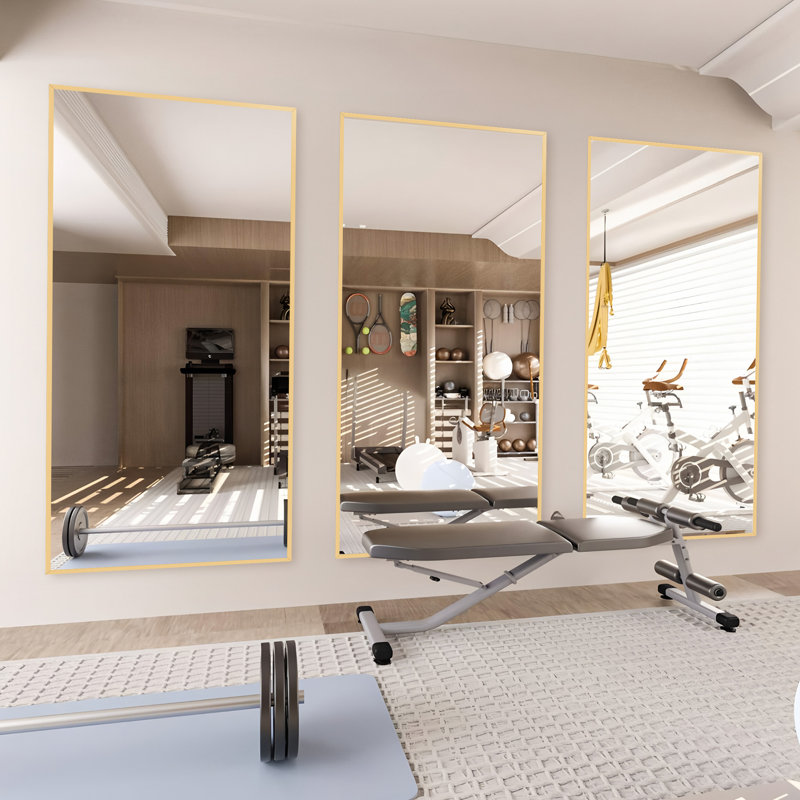 Mirta Rectangle Metal Full Length Mirror