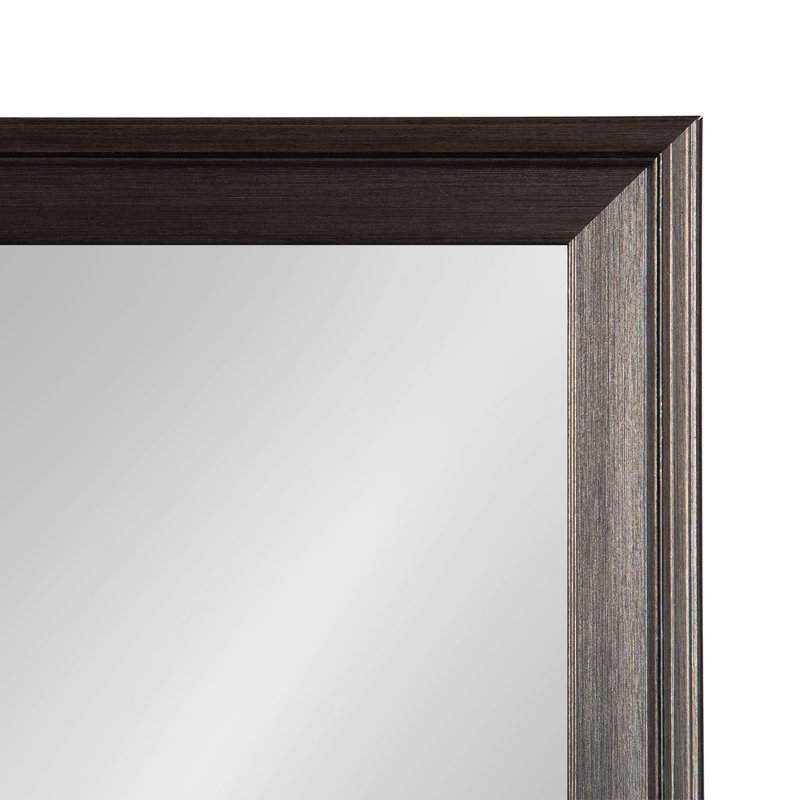 Miroir de salle de bain Colette, 25,75 po x 19,75 po, Gris