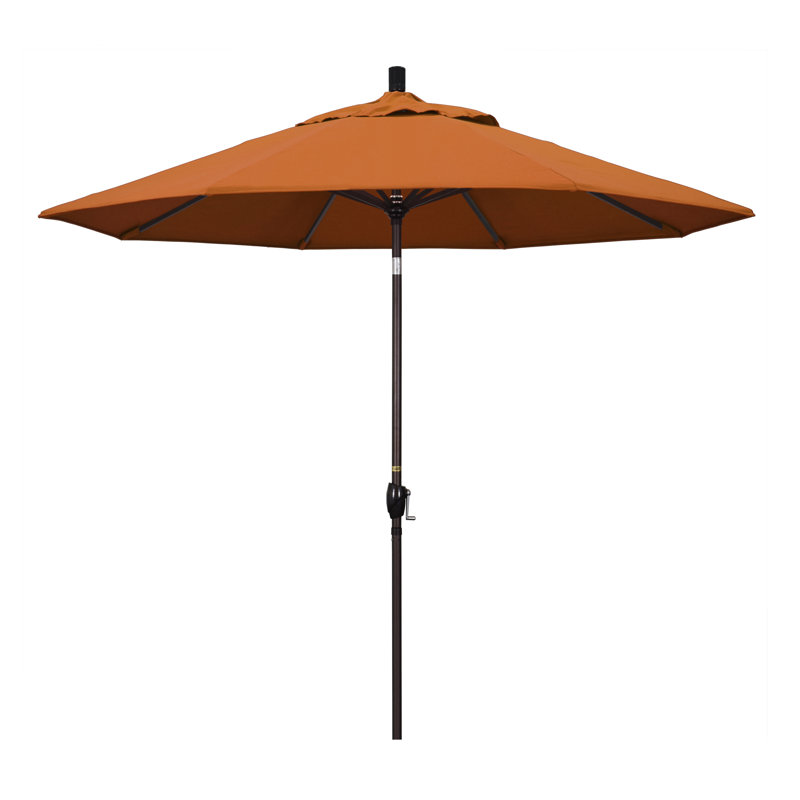 Parasol de marché 9 pi Ayomipo, Toile Sunbrella® toscan