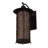 Rustic Lodge Steel Armed Sconce